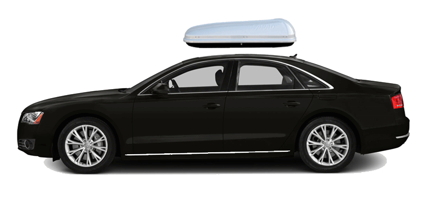 Audi A8 Saloon Roof Box - Innovative alternative to a roof box